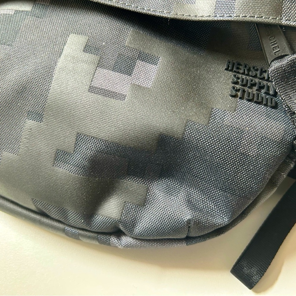 Herschel Camo Gray Lumbar Fanny Pack